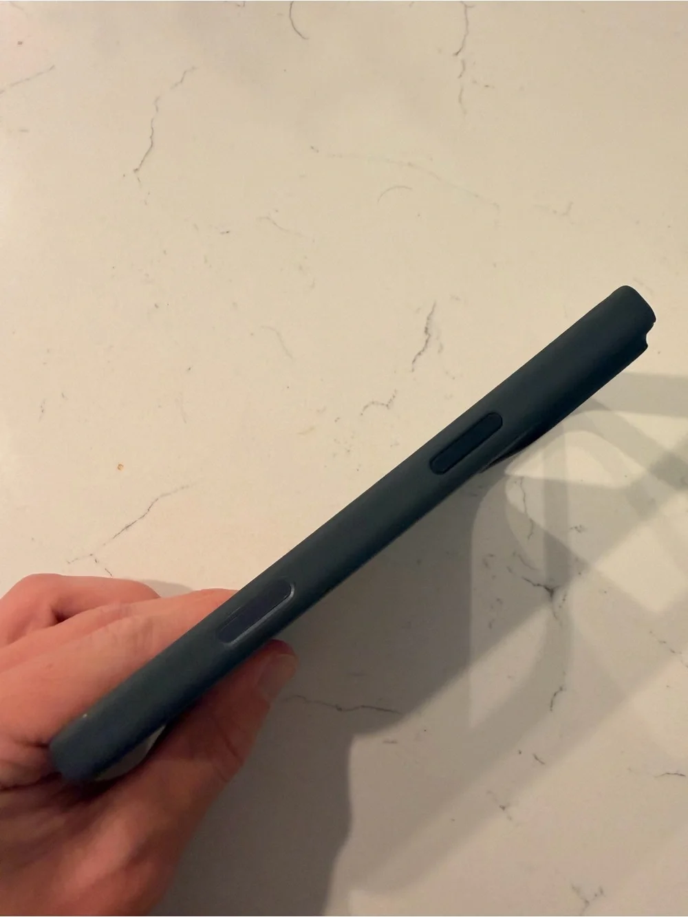 Apple iPhone 17 Pro Max Blue MagSafe case